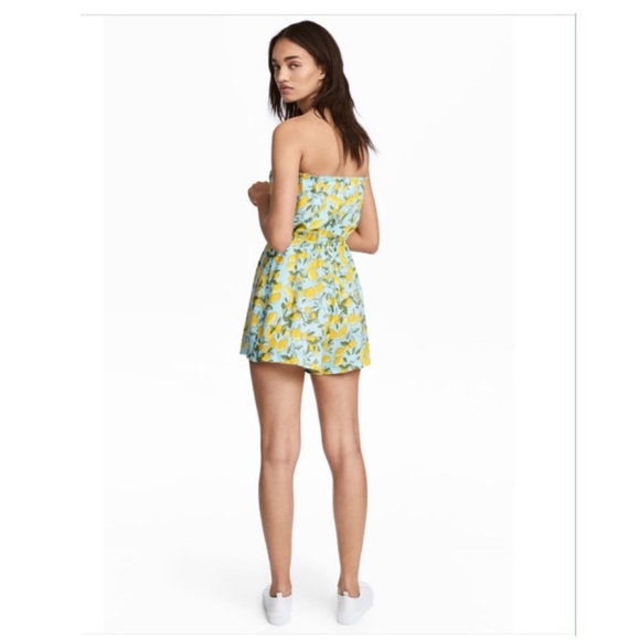 H and M | Strapless Romper - Picture 4 of 7